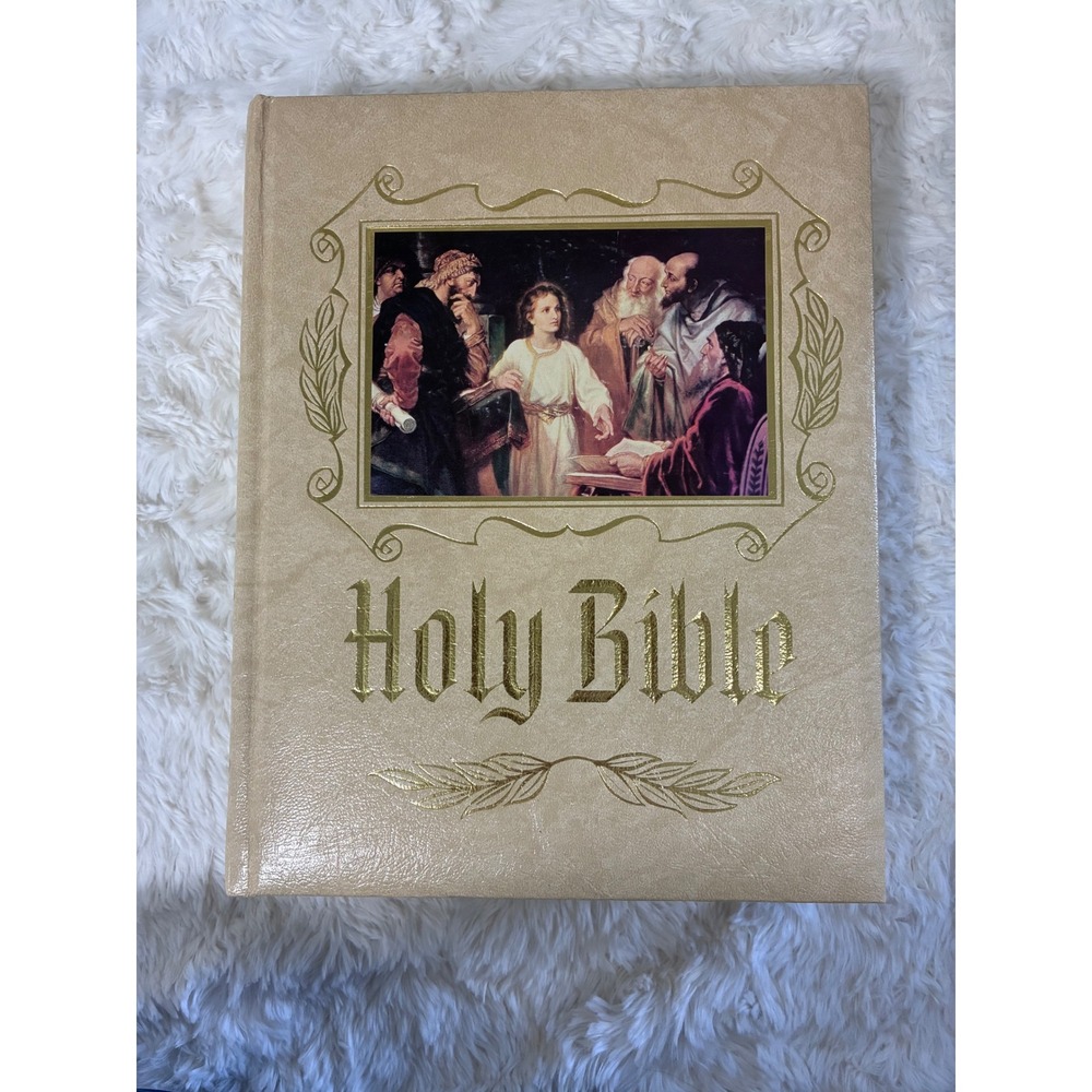 Heirloom Bible King James Master Reference Red Letter Edition 1988 Gold Gilt